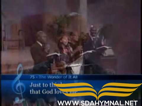 sda hymnal  the wonder of it a